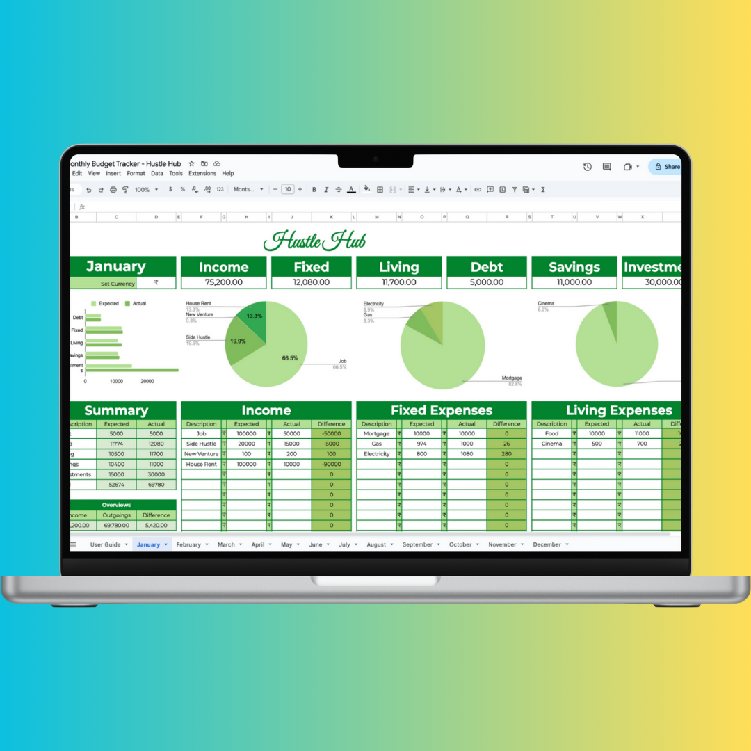 30+ Google Sheet Tracker + 100+ Excel Sheet Tracker - Powerful Growth Tool Kit 📗